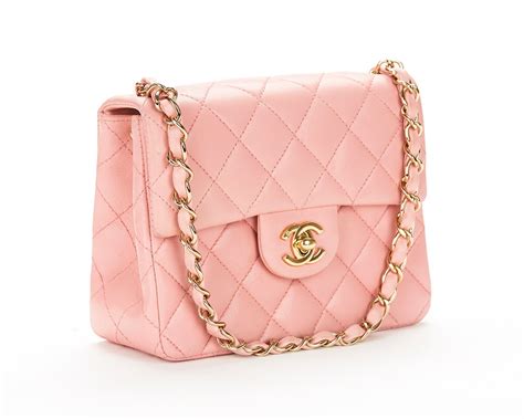 chanel pink vintage bag|pictures of old chanel purses.